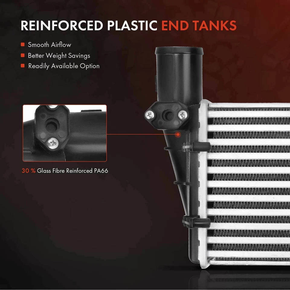 Intercooler delantero Audi A4 Quattro 1997-2001 Volkswagen Passat 1998-2000 1,8 L Foto 3 de 4