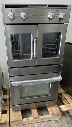 30 gas wall double oven