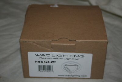 WAC Lighting HR-D425-WT Recessed Low Voltage Trim Adjust Spot