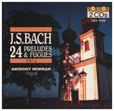 2xCD Bach Bach: 24 Preludes & Fugues, Vol. 2 voxbox