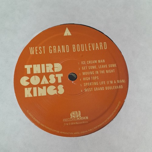 THIRD COAST KINGS West Grand Boulevard FUNK Soul LP Record Kicks 2014 - Imagen 3 de 4