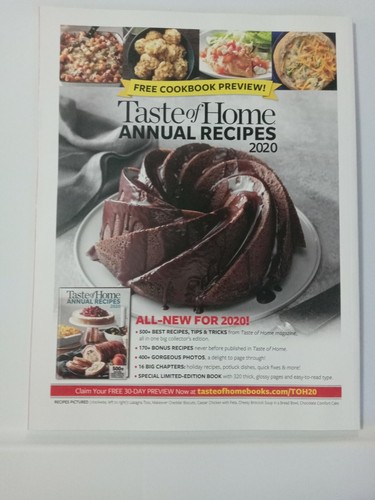 Taste Of Home Comfort Food 134 Hearty & Homey Recipes M7 - Picture 2 of 2