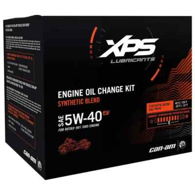 9779247 -   5W-40 Synthetic Blend Oil Change Kit for Can-Am Spyder - 991 (SM5)Ul