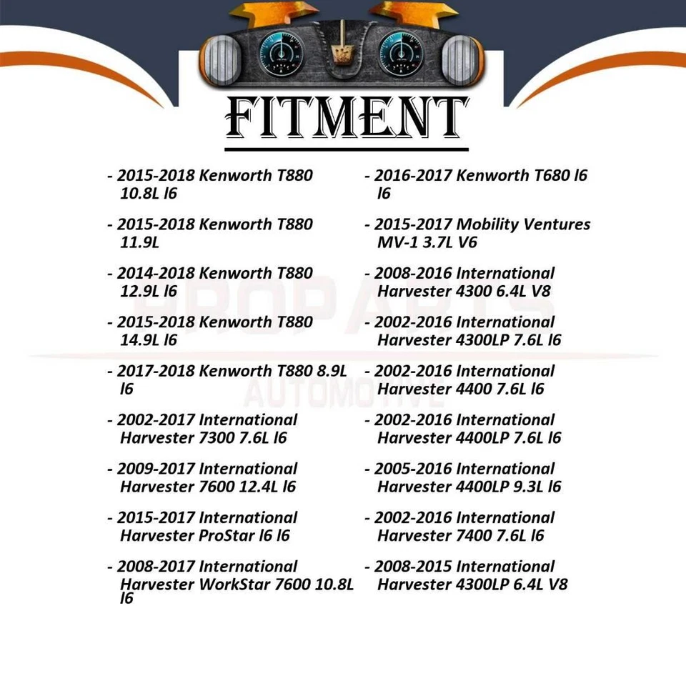 Limpiaparabrisas delantero ANCO 2X para International Harvester 1998-2019 Foto 4 de 4