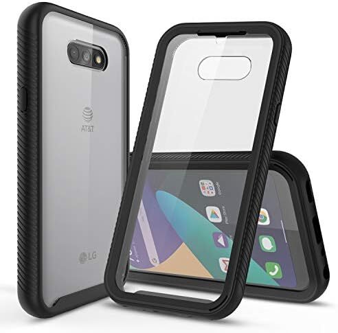 CBUS Heavy-Duty Phone Case with Built-in Screen Protector Cover for LG Phoenix 5