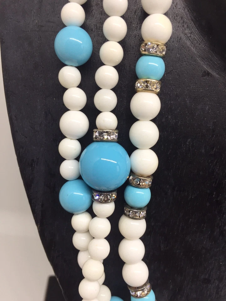 Collana Agata e Turchesi In Argento - Immagine 3 di 4