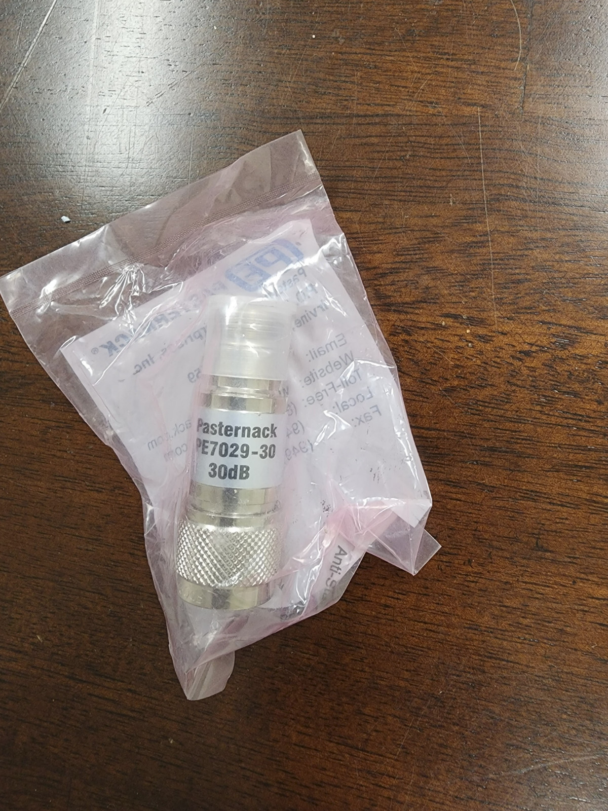 Atténuateur Pasternack PE7029-30 - 30dB, Neuf, Pour Applications RF Et Télécom