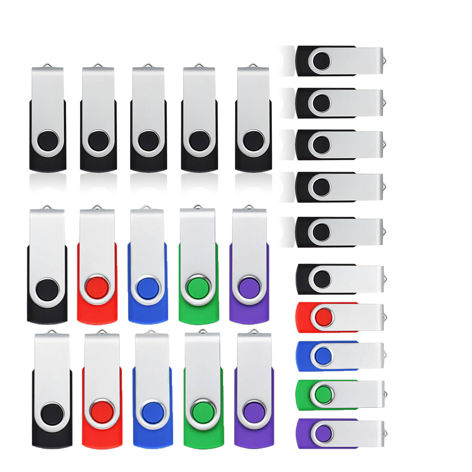 Memoria USB 2G 4G 8G 16G 32GB 64GB plegable tipo stick USB 2.0 pen drives en lote