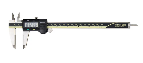 Mitutoyo 500-177-30 ABS. Digimatic Caliper 0-8"/0-200mm SPC Carb. OD, I.D, SPC