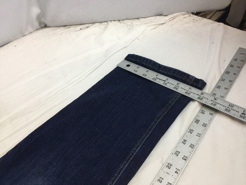 Lee Cooper Jeans 32x30 Dark Cotton Stretch Straight Erkek Denim Mint YGI R1-805 - Picture 3 of 11