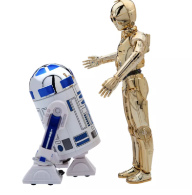 Disney Parks C-3PO and R2-D2 Talking Action Figure Set Classic