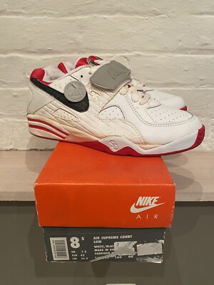 Vintage DS BNWB 1992 Nike Air Supreme Court Low Size 8.5 Jim