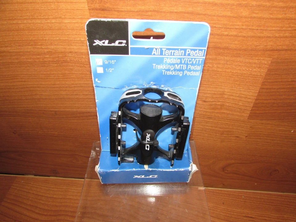 All Terrain 9/16 Metal cage Pedals Trekking Mountain bike bicycle XLC NIP - Image 2 of 4