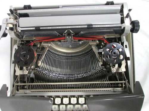 Vintage Remington Rand Mark II Rare Cursive Letters Typewriter Made In Germany - Picture 10 of 16