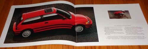 Original 1990 Honda Civic Sales Brochure Catalog Si Sedan Hatchback Wagon - Picture 2 of 2