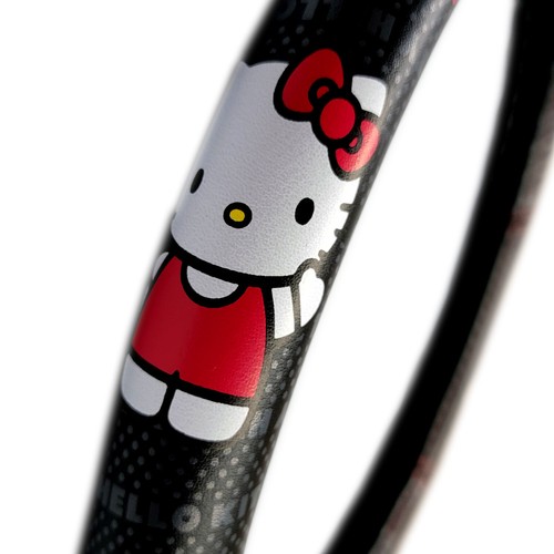 For Hyundai New Hello Kitty Car Truck Seat Covers with Steering Wheel Cover Set - Picture 8 of 8