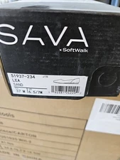 Sava S1937-234 Lea Sand 6.5/7M Brown Flat Womens