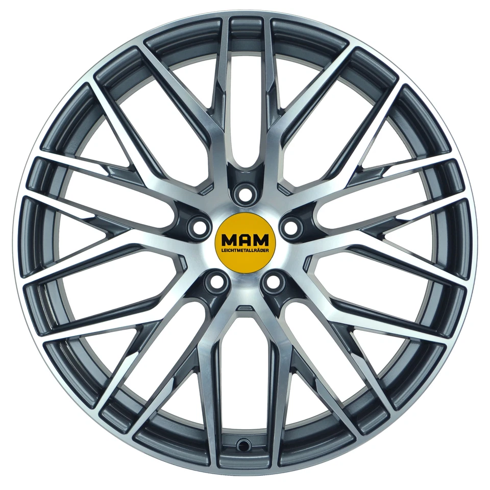 18" Sommerräder MAM RS4 PFP 225/40 Hankook S1EVO3 für Mercedes B-Klasse 246 245G - Bild 3 von 4
