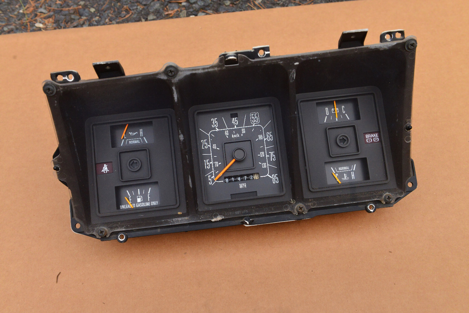 7379 Ford Truck Instrument Cluster F150 F250 350 Pickup Bronco Speedo