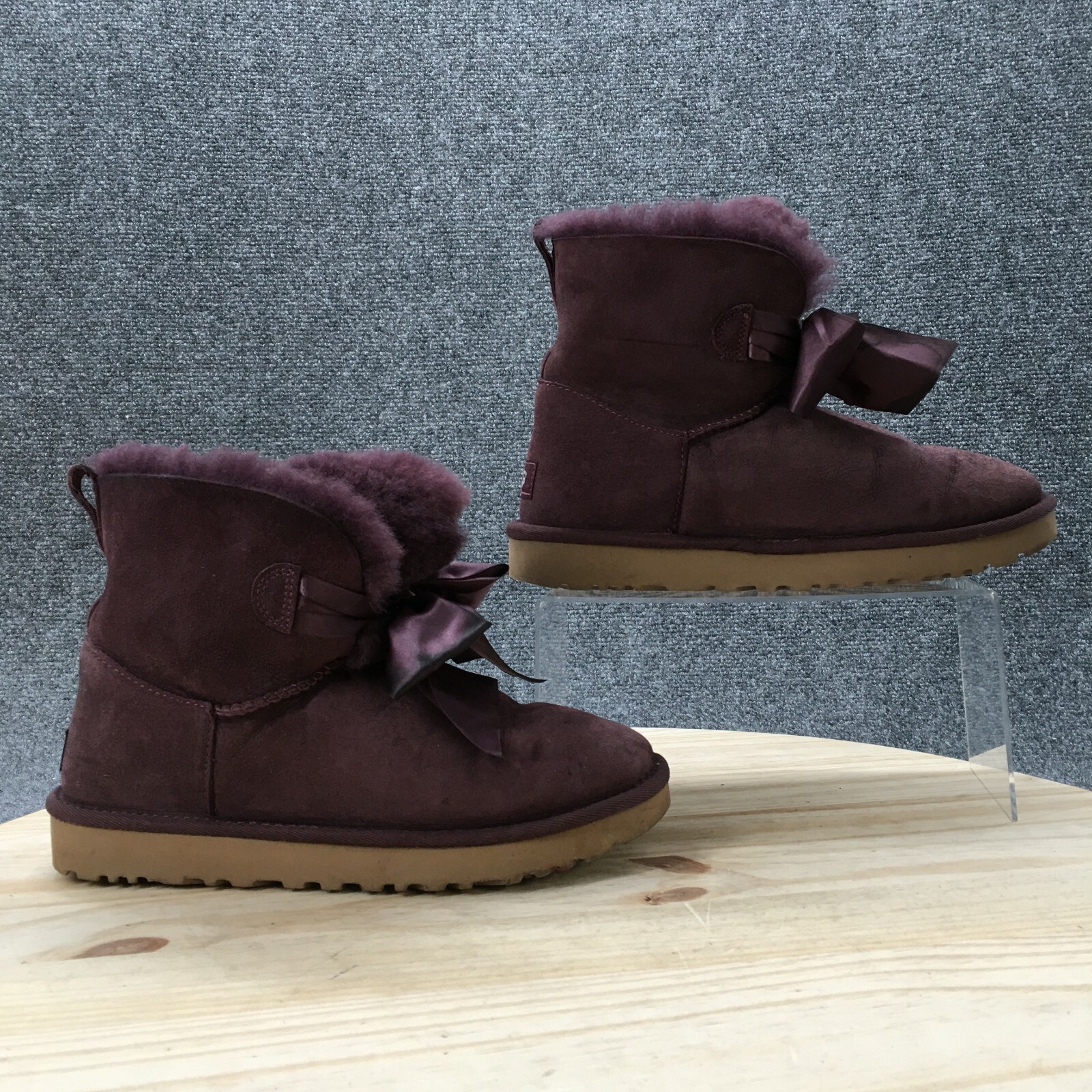 UGG Boots Womens 8 Gita Bow Winter 