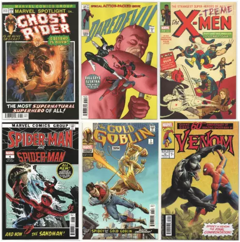 Ghost Rider #10 DAREDEVIL #7 X-Treme X-men #2 & PlusMore HOMAGE Variant SET 2023