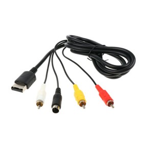 6FT AV S-Video for Sega Dreamcast DC 128 Stereo Audio Video TV Composite Cable