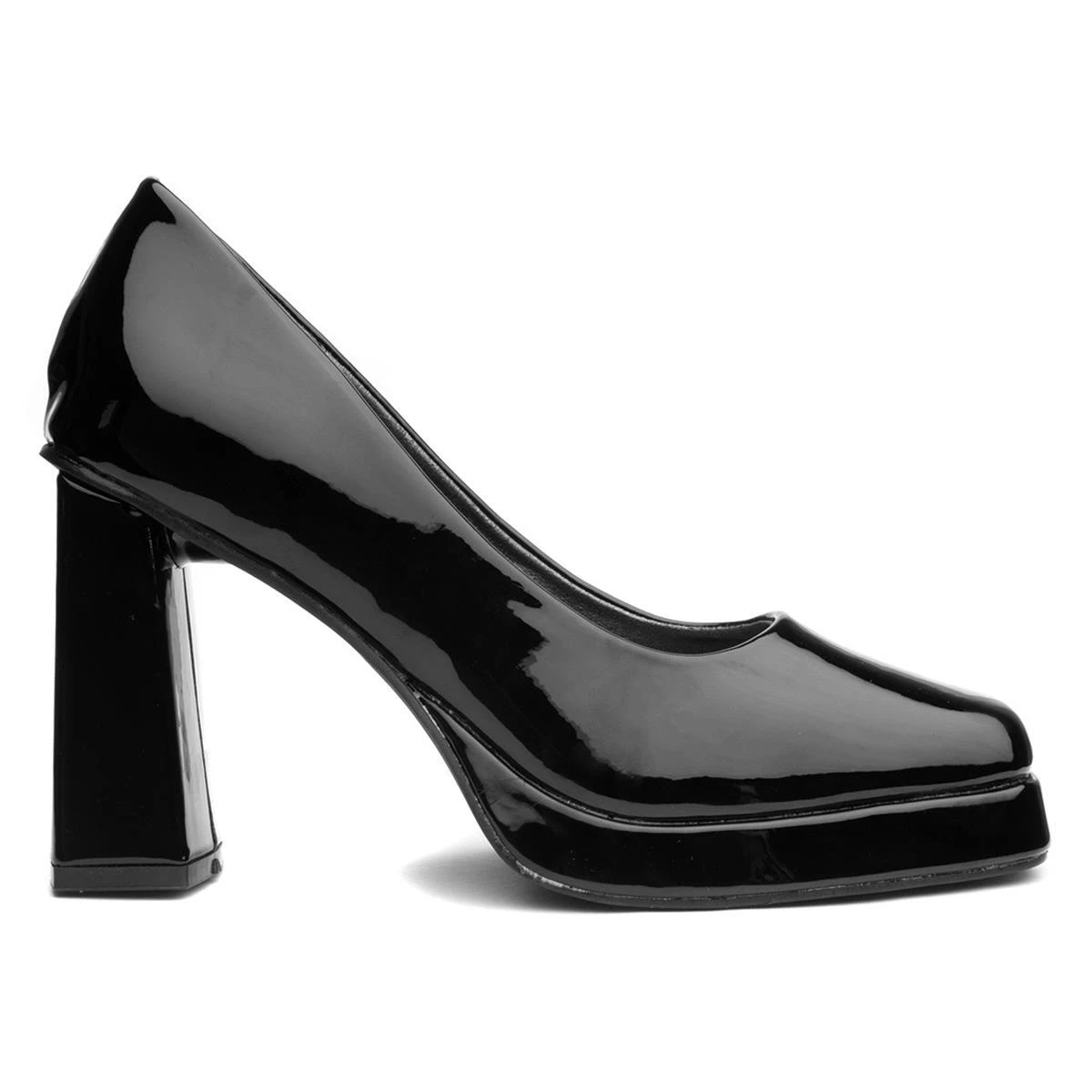 Ladies black heels size 6 sale
