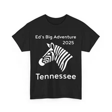 Ed's adventure 2025 Tennessee Runaway Ed Zebra T-Shirt