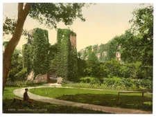 8" x 10" Photo Berry Pomeroy Castle, Dartmouth, England