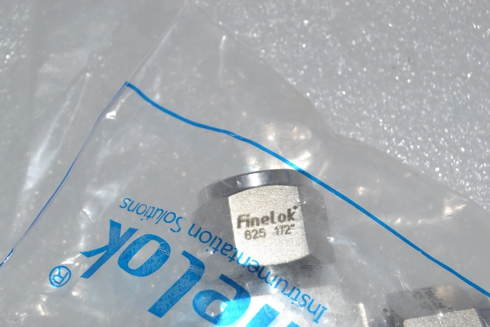 FINELOK Union Cross 1/2 T-Tube Alloy 625 621-073 Inconel A-65-C-S8 - Image 2 of 4