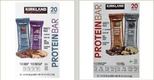 KIRKLAND SIGNATURE VARIETY PACK PROTEIN BAR ENERGY 20 COUNT  MIX & MATCH
