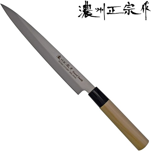 JAPANESE Blade 8.2inch CHEF Kitchen Knife left-handers Satake Seki Japan made - Picture 4 of 5