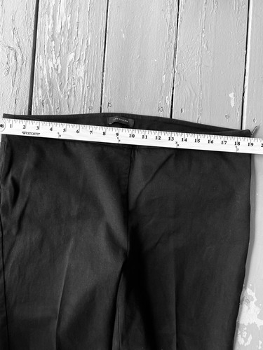 Ann Taylor Womens Dress Pants Size X Large Zippered Legs Side Zips Black - Picture 2 of 12