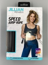 Jillian Michaels Speed Jump Rope - Full Body Workout Exercise Light Weight Grip