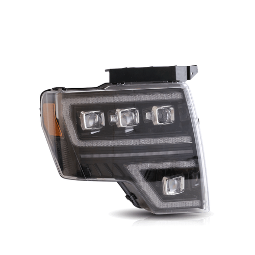 Par de faros LED completos para proyector con DRL dinámico para Ford F150 Raptor 2009-2014 - Imagen 2 de 17