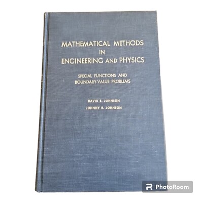 Mathematical Methods In Engineering & Physics Special Functions Boundary Johnson
