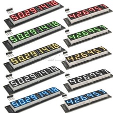 0.36 Inch 0.56 Inch 6 Digit 8 Digit 7 Segment TM1637 74HC595 LED Display Module