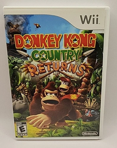 Donkey Kong Country Returns Nintendo Wii 2010 Complete