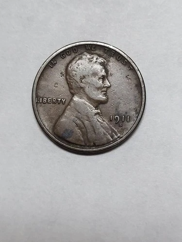 1911-S Lincoln Wheat Cent — photo from the most recent tracked eBay sale