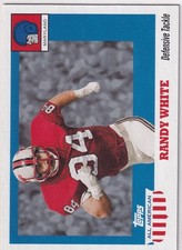 2005 TOPPS ALL AMERICAN RANDY WHITE MARYLAND TERPIANS FOOTBALL d3451