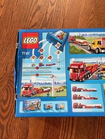 LEGO City Wind Turbine Transport #7747 | New Factory Sealed Retired | Box Damage