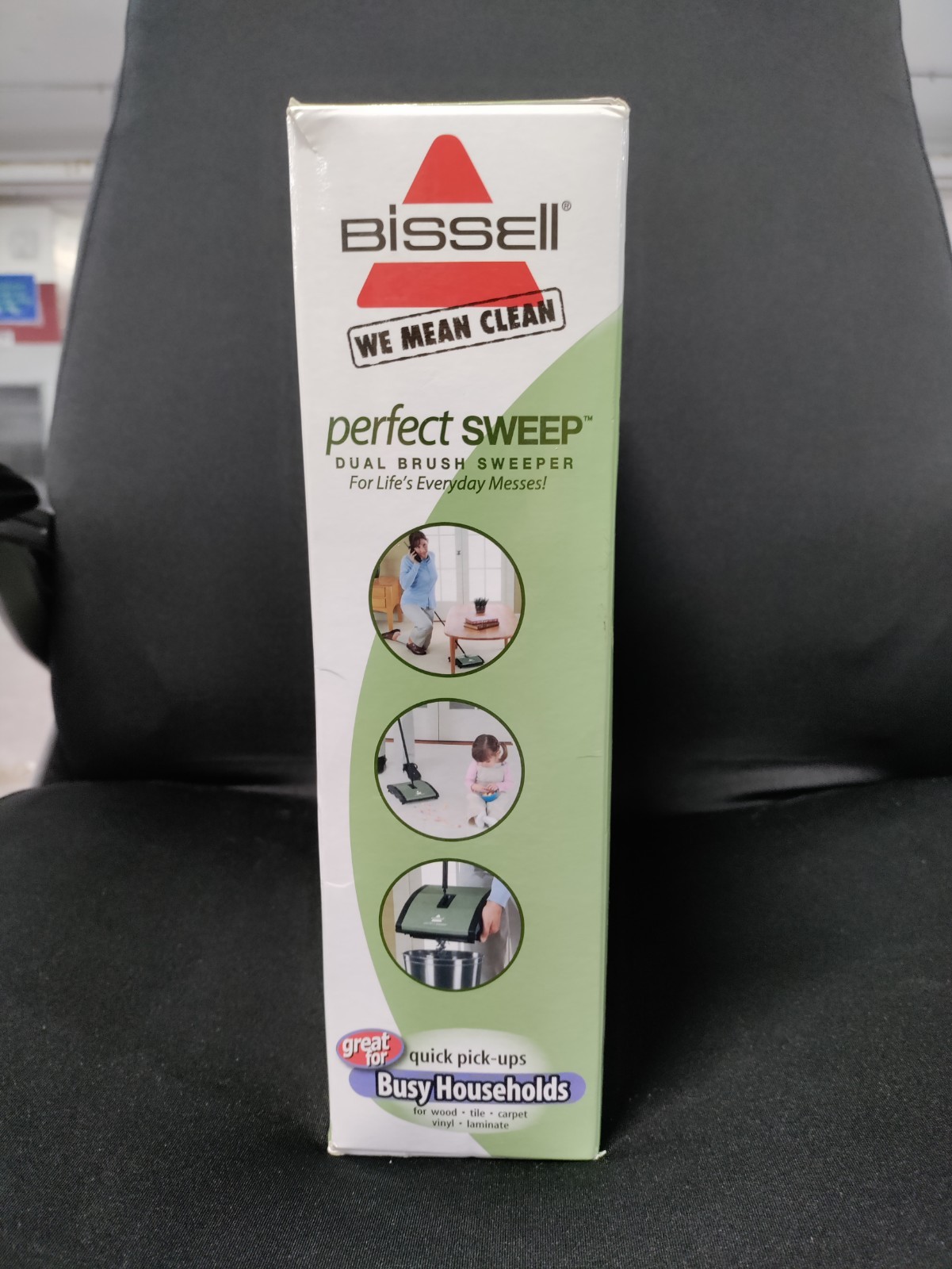 🆕 Bissell "Perfect Sweep" Dual Brush Multi-Surface Floor Sweeper 2670 NEW!