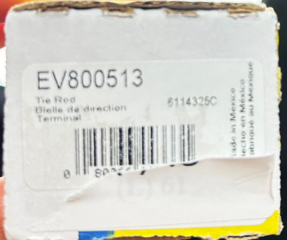 MOOG EV800513 Steering Tie Rod End for Subaru - Image 3 of 3