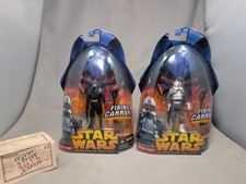 New Star Wars Revenge of the Sith Clone Pilot and Black Uniform Variant Figures