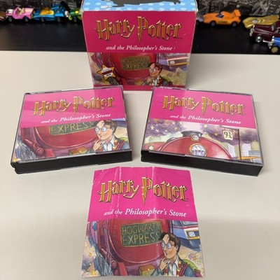 Harry Potter and the Philosopher's Stone Audio CD Read by Stephen Fry 8h20m Rare