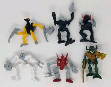 McDonald's Lego Bionicle 2007-2008 Movable Figures Lot Of 6