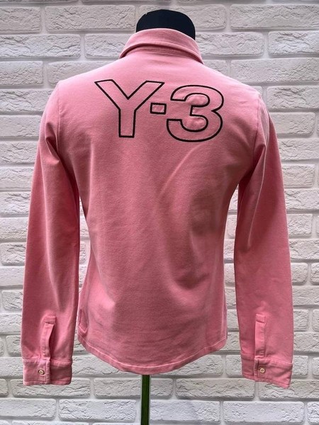 Women adidas Y-3 Shirt Pink Cotton 40 / L / 48