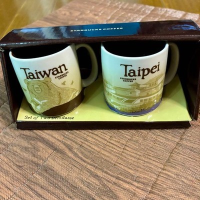 Starbucks Coffee Mini Mug Ornament Taipei Taiwan Global Icon City Neu