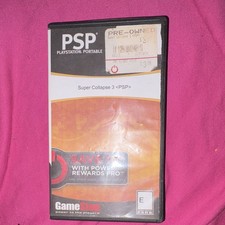Super Collapse 3 Sony PSP Game, Super Collapse! Series, E, Case & UMD Disc