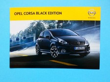 Prospekt / Katalog / Broschüre - Opel Corsa - OPC - Black Edition - 11/11